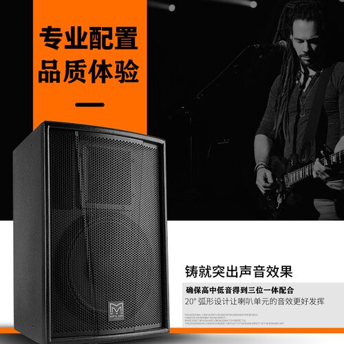 玛田单15寸KTV包厢舞台音响