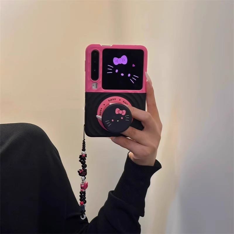 玫红拼黑波漾磁吸适用PuraX壳