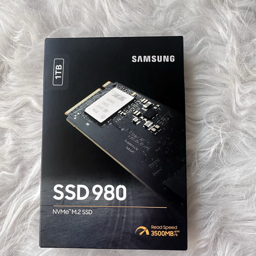 Samsung/三星 MZ-V8V1T0 固态硬盘980 /1TB NVMe M.2 存储PCIe3.0