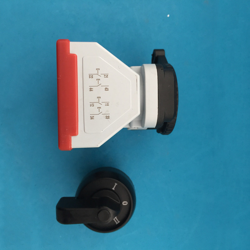 ba8097防爆三档双联转换开关 三档二节防爆旋转控制按钮 防暴旋钮