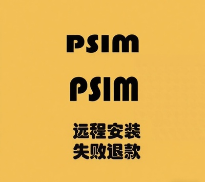 PSIM软件2025/2024/2023 电力电子 电机驱动仿真 安装包远程安装