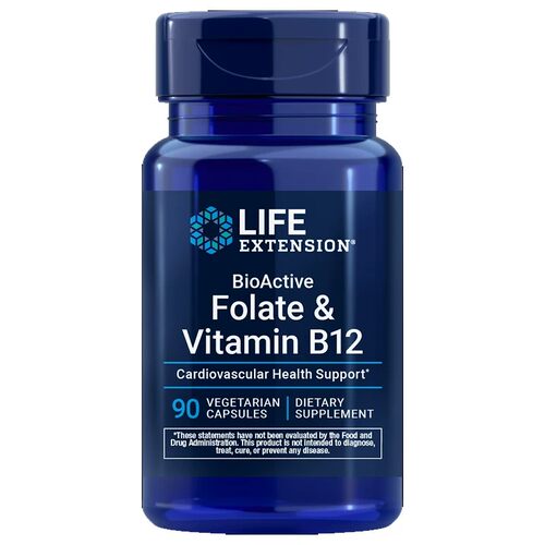 美国LifeExtension叶酸B1290粒