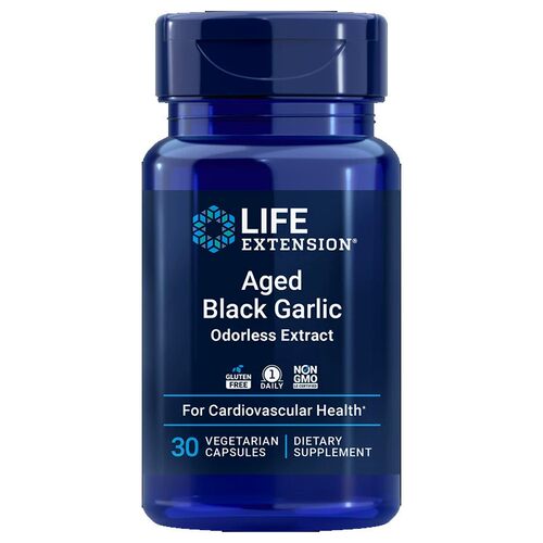 美国lifeextension陈年黑蒜30粒