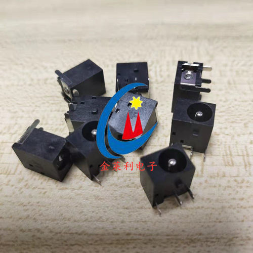 DC直流电源插座 母座 DC-044A/044 5.5-2.1mm/2.5/2.1 3/5脚全铜