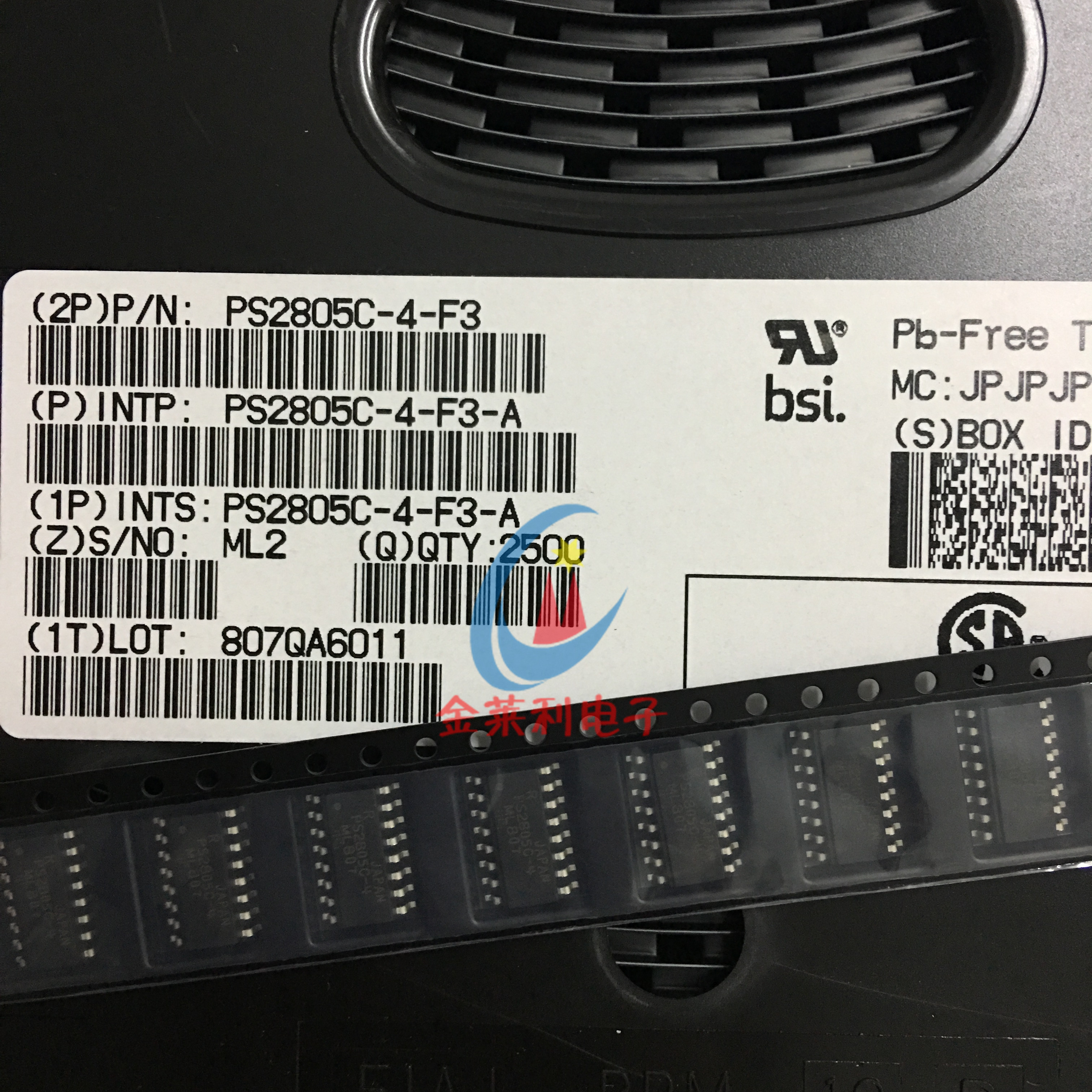 PS2805C-4 PS2805C-4-F3-A 进口原装RENESAS瑞萨 贴片光电耦合器