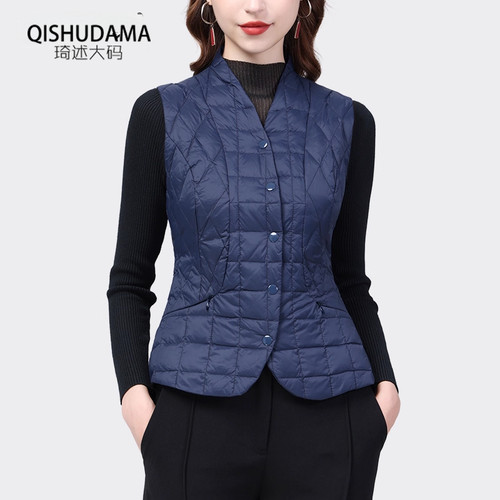 设计感时尚洋气百搭羽绒马甲