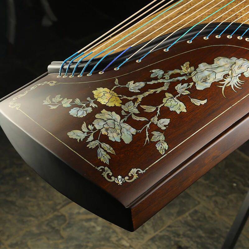 咨询有惊喜!!南京宏声古筝545素面 545贝壳雕刻演奏级高端古筝