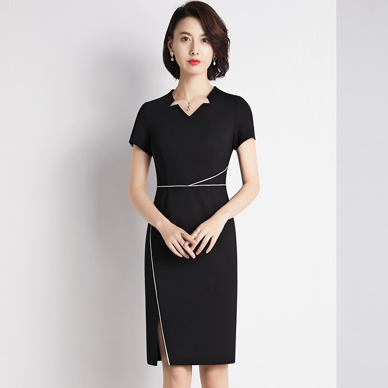 高端职业装连衣裙女气质女上班族