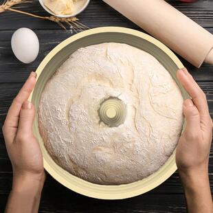 新内凸面包发酵篮发酵碗欧包法棍和面醒面盆烘焙面团面包发酵工具