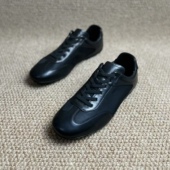 时尚 新款 高端休闲鞋 男鞋 百搭 广州鞋 真皮低帮一脚蹬男鞋 2026春夏季