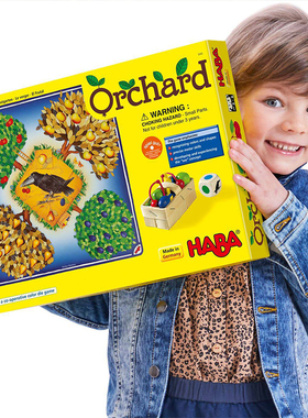 HABA乌鸦果园3岁+儿童桌游观察专注合作益智玩具3170/4170