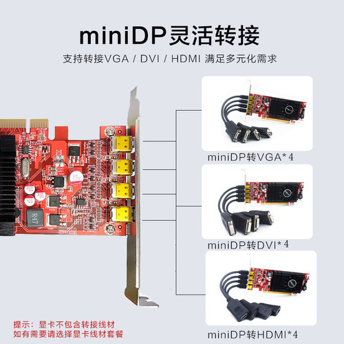 泰塔多屏扩展监控显卡炒股