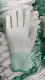 Milk White Code Code Pating Glove