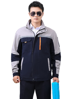 男装套装春秋款劳保服可定制工服
