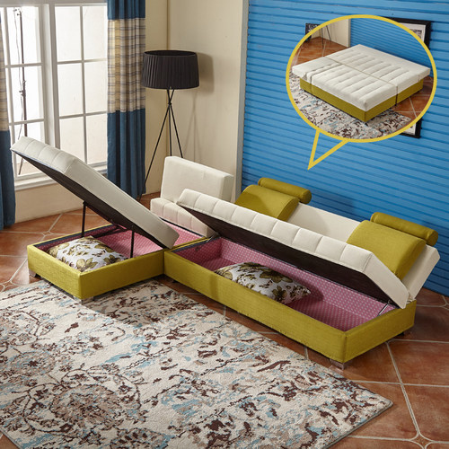 小户型多功能可折叠沙发床客厅