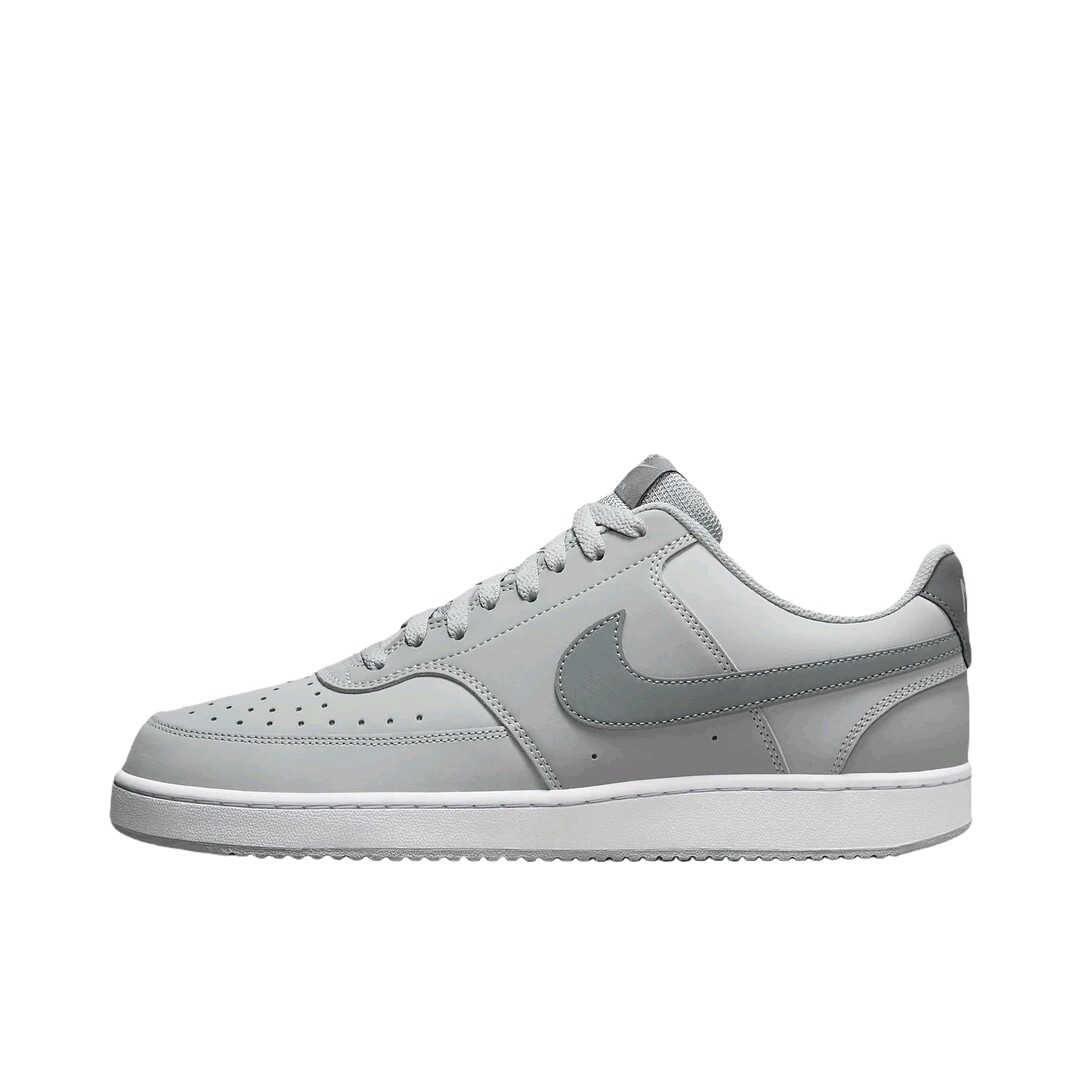 Nike Court Vision 板鞋 复古缓震抓地防滑轻便 烟灰色HM6193