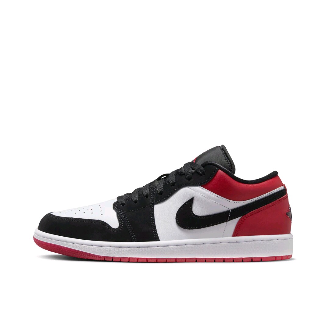 JORDAN男鞋篮球鞋AJ1黑红脚趾耐磨板鞋IB8971