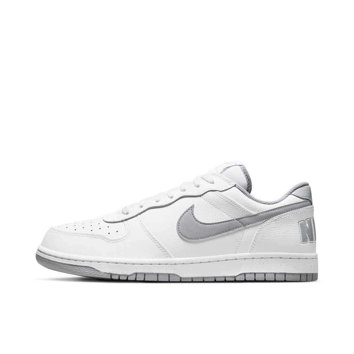 耐克Nike Big Low 舒适 耐磨透气 低帮 板鞋 男款 白色355152-106