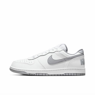 舒适 耐磨透气 白色355152 Big 106 男款 Low 板鞋 耐克Nike 低帮