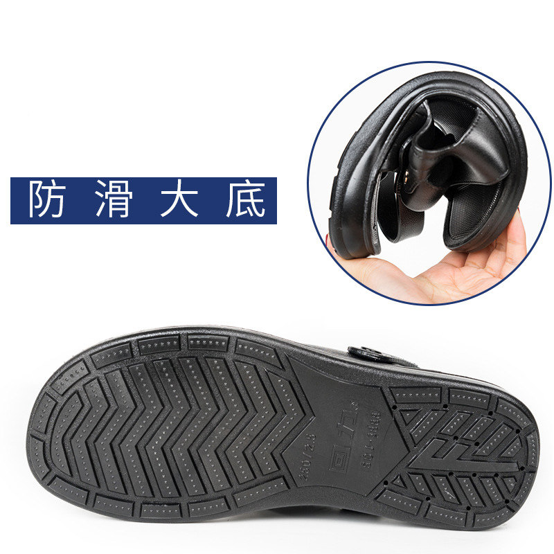 PULL-BACK SANDALS MENS SUMMER VERSATILE CASUAL BEACH SHOES TREND OUTDOOR WEAR DUAL-PURPOSE NON-SLIP BREATHABLE SANDALS