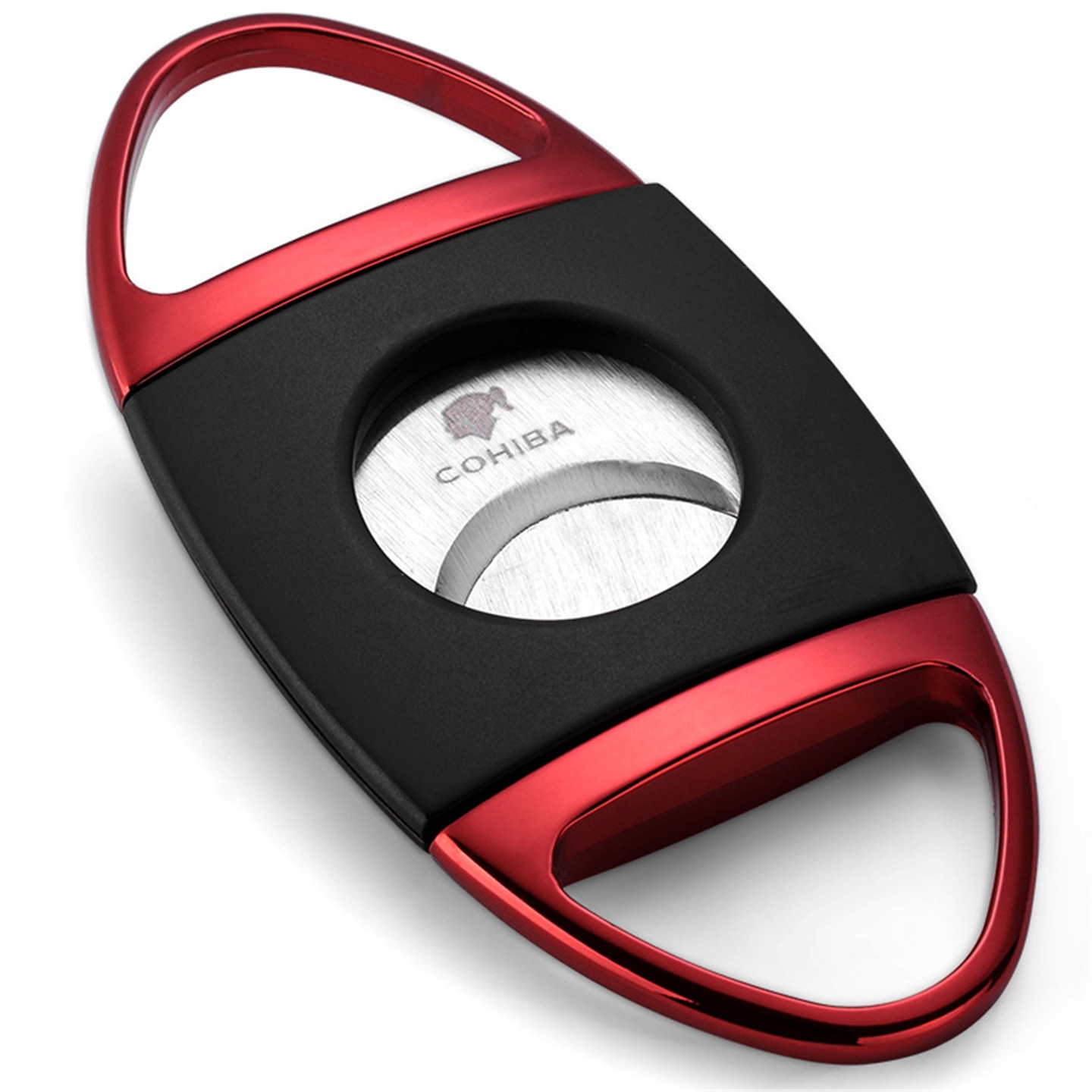 雪茄剪刀不锈钢雪茄刀便携式锋利刀刃高档礼盒装