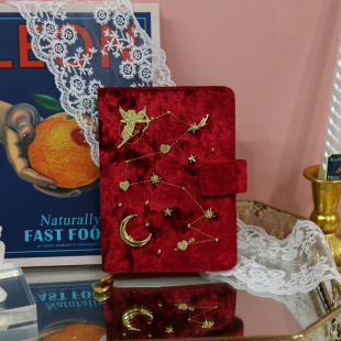 love文艺精致唯美复古日程本 kinbor爱神丘比特手账本A6 fall