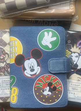 捡漏珍藏kinbor迪士尼手账本 瑕疵的米老鼠唐老鸭米奇手账本A6