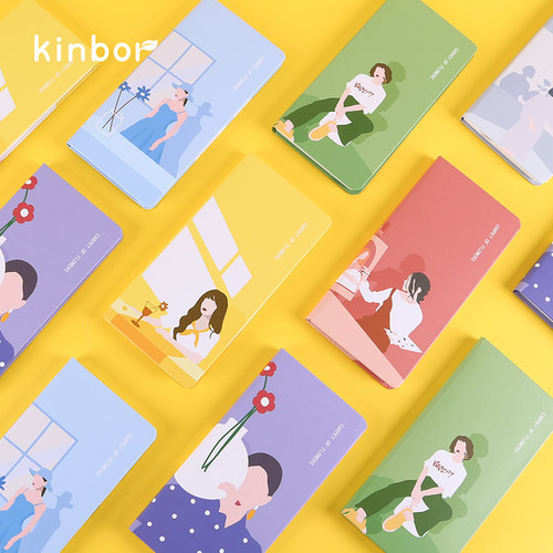 kinbor周计划手账方格本