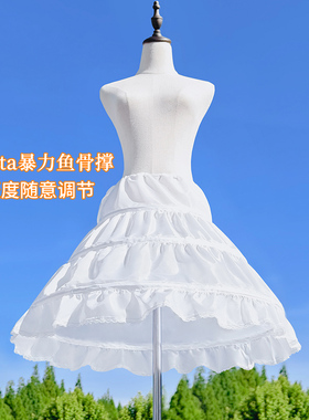 儿童裙撑公主裙表演礼服Lolita