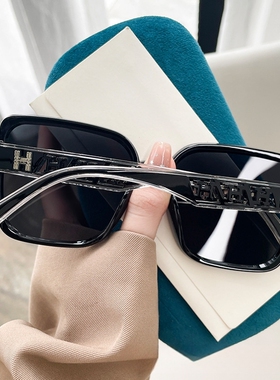 女潮爱马方形偏光轻奢遮阳墨镜