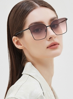 女潮爱马尼龙复古防UVB墨镜
