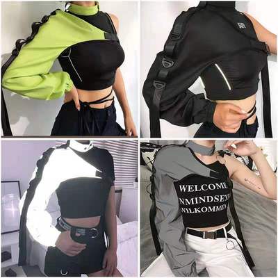 iamhotty欧美新潮反光个性街头