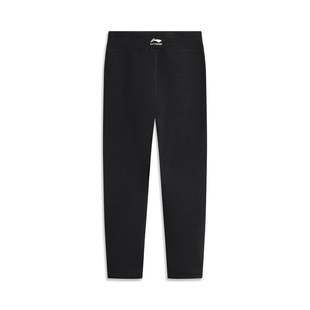 YKLU014 李宁卫裤 打底裤 保暖加绒修身 B品 女童春运动生活系列时尚