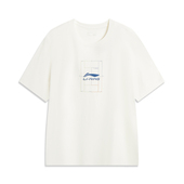 夏男款 运动潮流系列时尚 透气简约常规短袖 李宁短袖 文化AHSV341