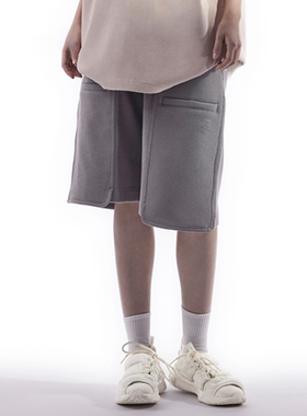 LI-NING/李宁男士短裤夏季时尚薄款舒适运动休闲短裤AKST035-B品