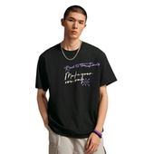 T恤文化衫 李宁韦德系列男子舒适休闲时尚 宽松短袖 AHSV017