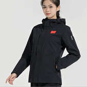 李宁2025春季 女子防风防泼水户外时尚 连帽运动风衣AFDU996