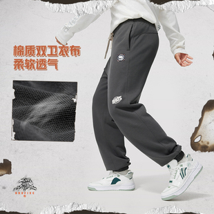 AKLU203 李宁卫裤 反伍篮球系列男子宽松束脚运动长裤 新款 B品 秋季