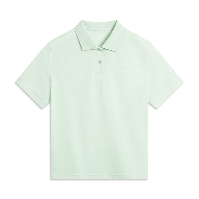 李宁短袖POLO衫女子2025夏季舒适透气宽松休闲翻领T恤APLV118,运动服/休闲服装,运动POLO衫,淘宝优惠券,粉丝福利购,淘宝优惠卷