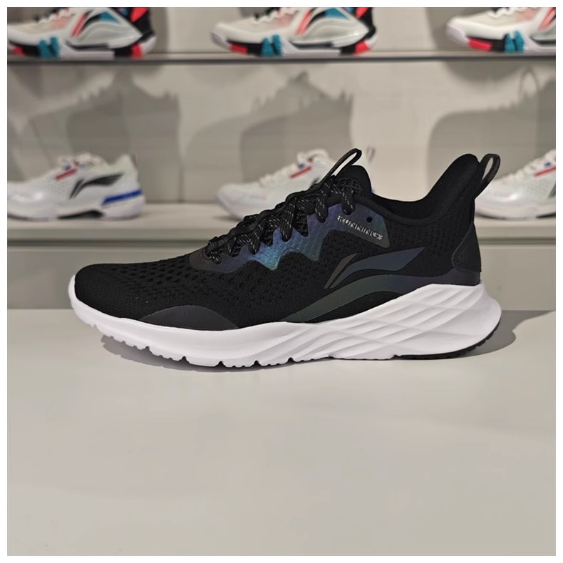 李宁2024夏新款跑步系列女网面透气轻便舒适减震跑鞋ARHU030-B品