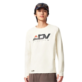 李宁正品 男子圆领长袖 柔软舒适百搭运动休闲T恤ATLV127