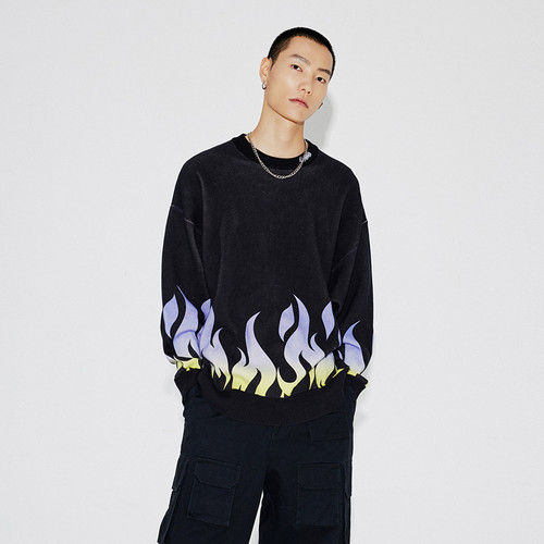 宽松舒适时尚潮流头编织衫李宁