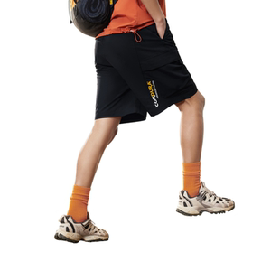 短裤 防泼水运动工装 AKSU645 男女士户外登山夏季 李宁CF溯运动短裤