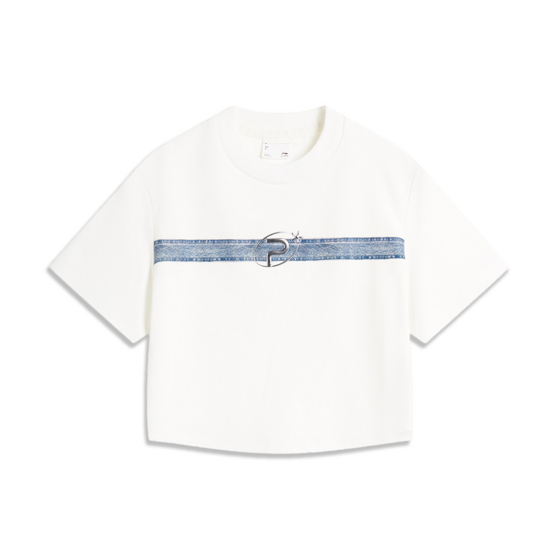 LI-NING/李宁运动潮流系列女子休闲紧身短袖T恤AHSU752-B品,运动服/休闲服装,运动T恤,淘宝优惠券,粉丝福利购,淘宝优惠卷