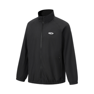 B品 CBA篮球系列简约宽松休闲夹克外套AJDU005 李宁夹克男款 春季