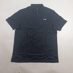LI-NING/李宁团购系列男子休闲时尚百搭运动短袖PLOL衫APLT261