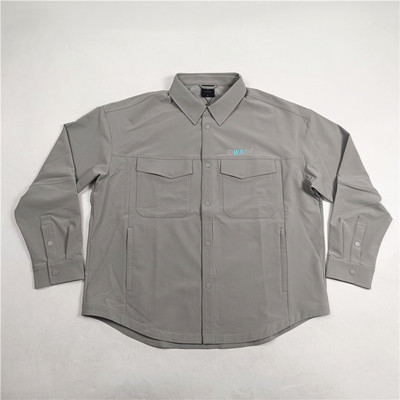 李宁男子韦德系列休闲外套秋季时尚宽松翻领运动上衣AFDU979-B品