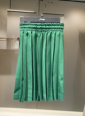 LI-NING/李宁女子时尚潮流休闲百搭宽松舒适运动短裙ASKT072-B品