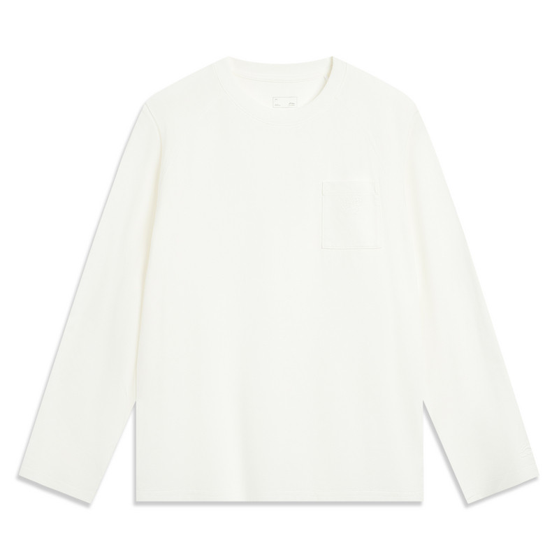 李宁男子长袖T恤2025秋新款简约百搭宽松套头休闲运动上衣AHSV727,运动服/休闲服装,运动T恤,淘宝优惠券,粉丝福利购,淘宝优惠卷