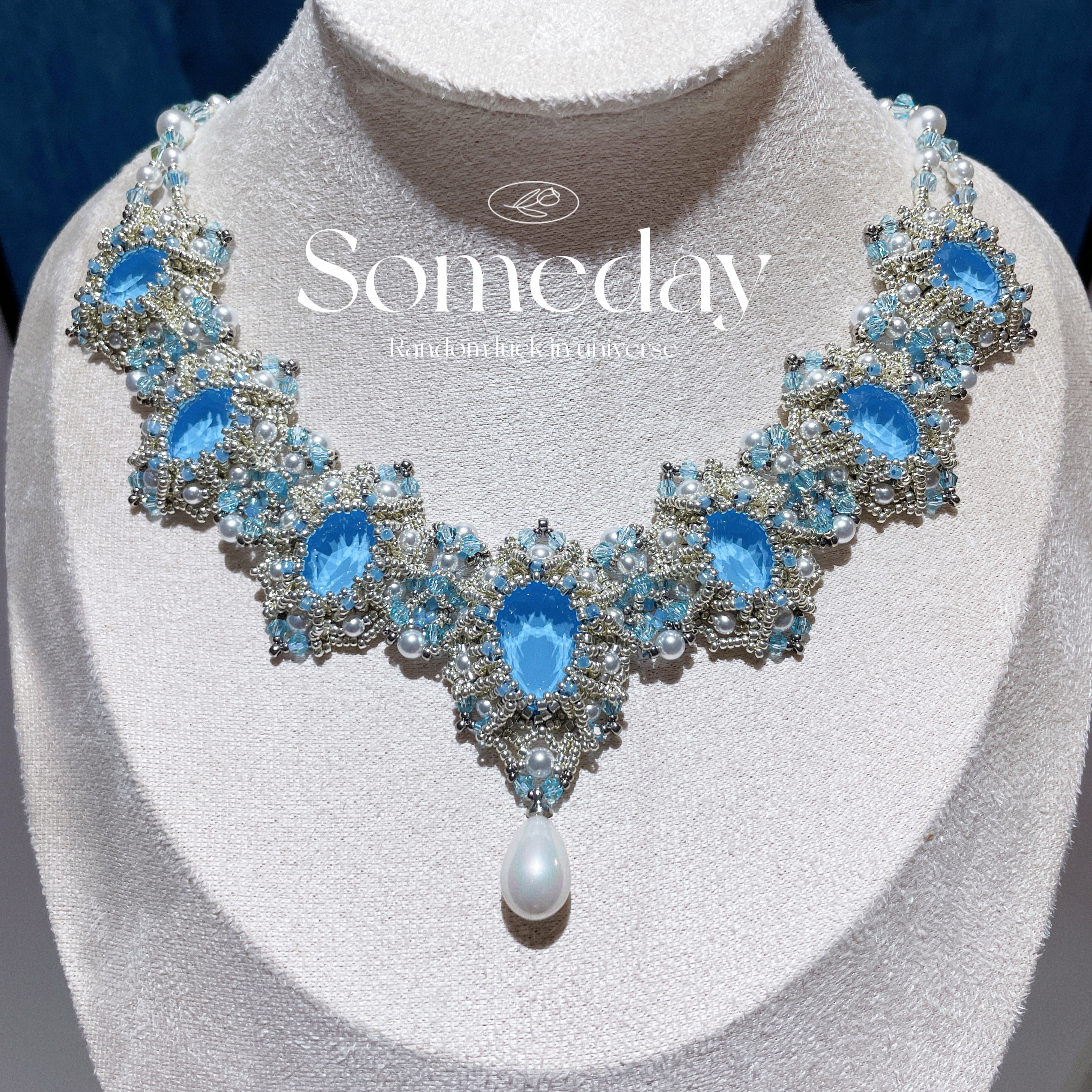 卢浮宫串珠手工项链材料包